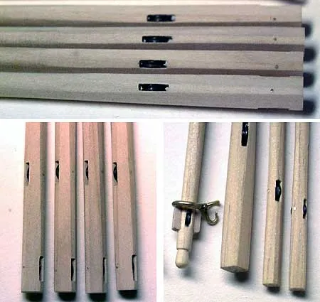 В результате получатся примерно вот такие рангоутные деревья