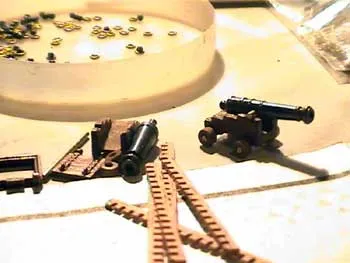 Пушка в сборе