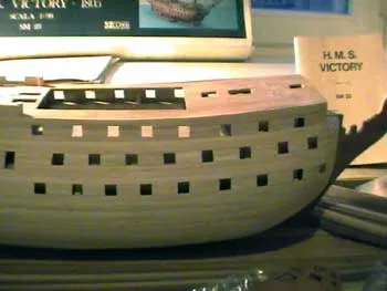 Корпус после ошкуривания