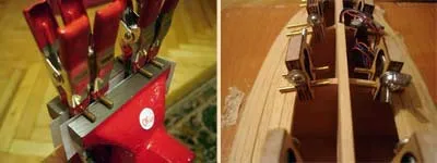 Artesania Latina Bremen Черновая обшивка