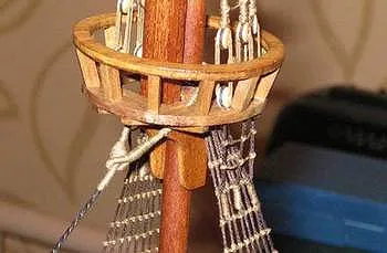 San Martin OcCre. Проводка грот-штага