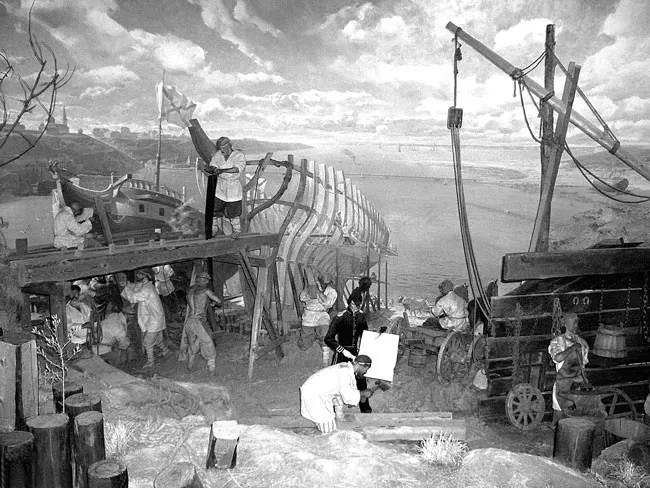 Верфь на столе